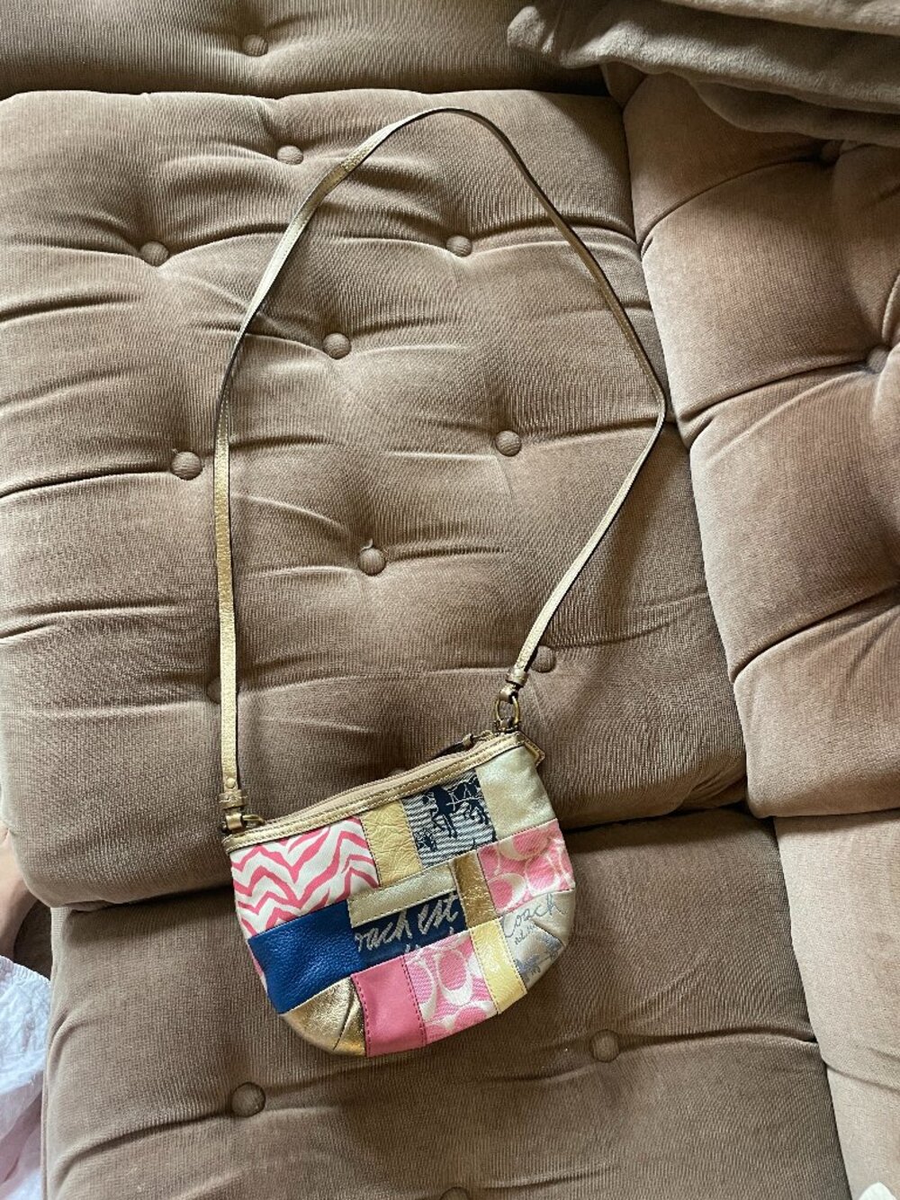 Coach Patchwork Crossbody Bag